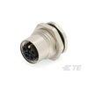Te Connectivity Circular Connector, 4 Contact(S), Brass, Female, Solder Terminal, Receptacle T4141L12051-000
